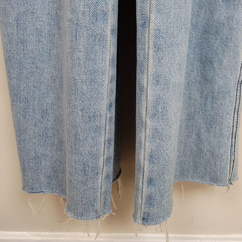 Joe's Captivate The Wide Leg High Rise Overall Jea - Picture 16 of 16